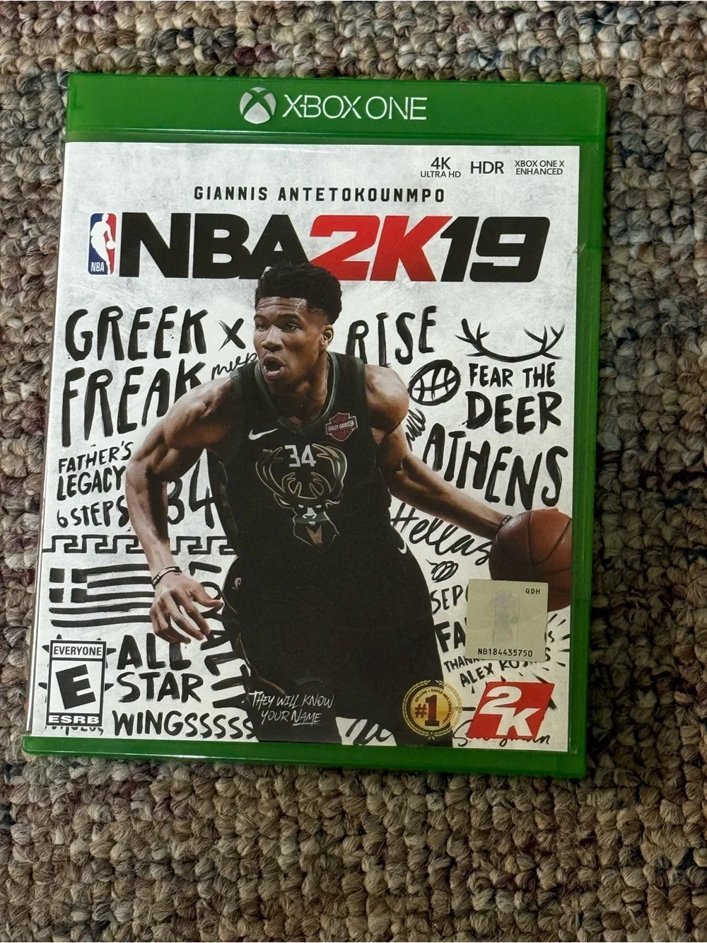 NBA Xbox One Game Lot - Green, White, Red, Black